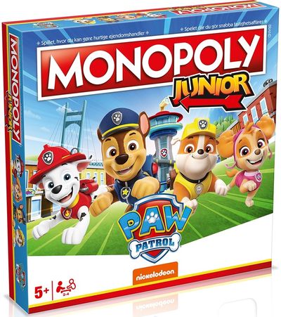 Stalo žaidimas MONOPOLY Jnr Paw Patrol (EN)