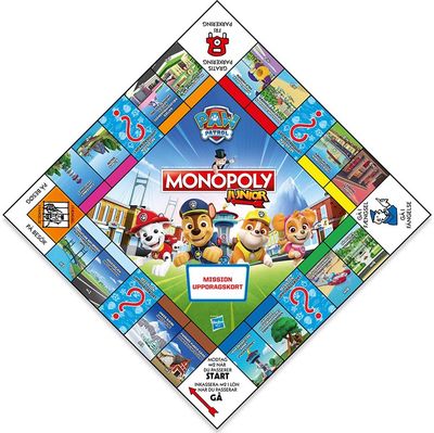 Stalo žaidimas MONOPOLY Jnr Paw Patrol (EN)