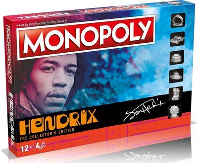 Stalo žaidimas MONOPOLY Jimi Hendrix (EN)
