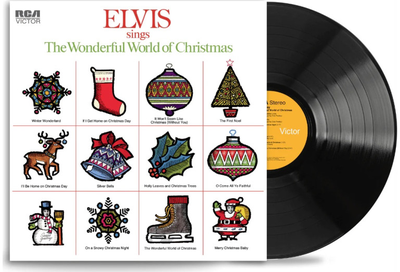 Vinilinė plokštelė Elvis Presley: Elvis Sings The Wonderful World Of Christmas LP 2023