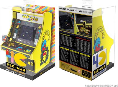 Nešiojama žaidimų konsolė MY ARCADE Micro Player Pac-Man 40TH Anniversary