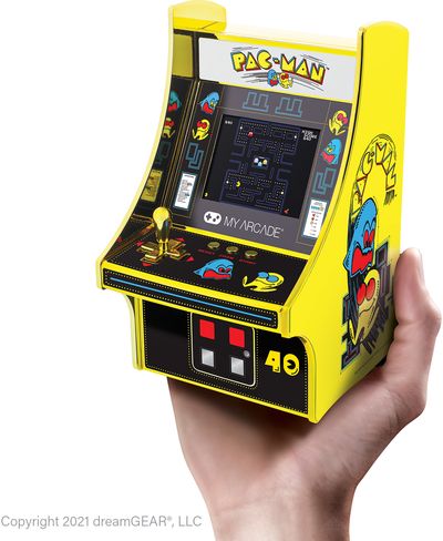 Nešiojama žaidimų konsolė MY ARCADE Micro Player Pac-Man 40TH Anniversary