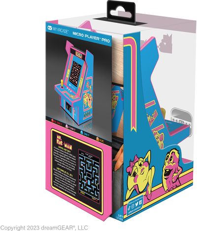 Nešiojama žaidimų konsolė MY ARCADE Micro Player Ms.Pac-Man