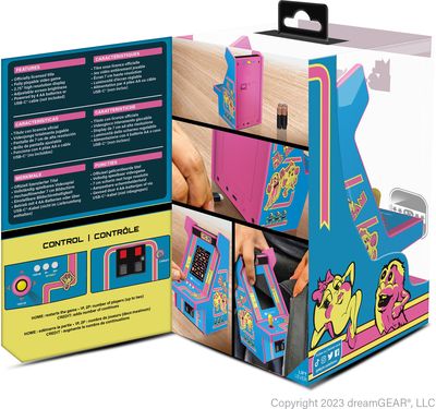 Nešiojama žaidimų konsolė MY ARCADE Micro Player Ms.Pac-Man