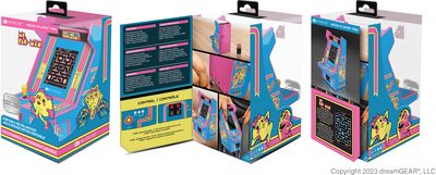 Nešiojama žaidimų konsolė MY ARCADE Micro Player Ms.Pac-Man