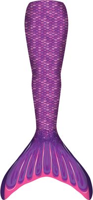 Undinės uodega su ląstu FIN FUN MERMAIDENS PURPLE Youth L/XL, 140 - 164, 27,5 - 39