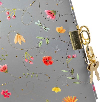 Dienoraštis GB SUMMER GRAY su spynele, 17x17 cm, 96 psl.