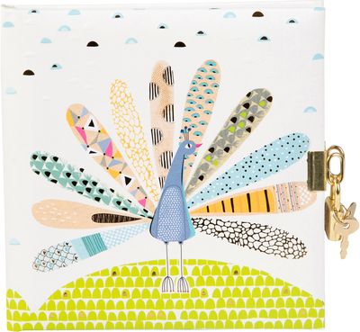 Dienoraštis GB PAVO su spynele, 17x17 cm, 96 psl.