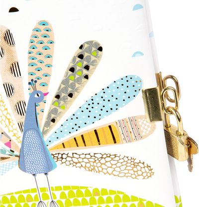 Dienoraštis GB PAVO su spynele, 17x17 cm, 96 psl.