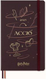 Darbo knyga 2025 MOLESKINE Harry Potter Accio 13x21cm, kietas viršelis, diena
