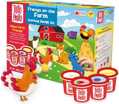 Modelino rinkinys TUTTI FRUTTI FRIENDS ON THE FARM