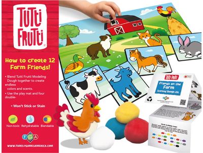 Modelino rinkinys TUTTI FRUTTI FRIENDS ON THE FARM