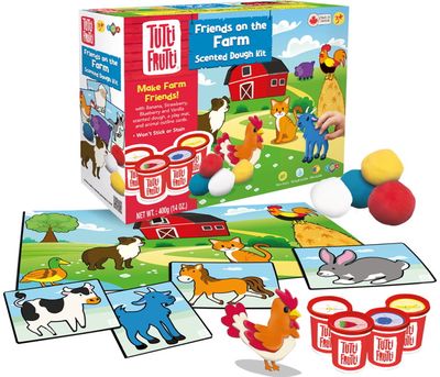 Modelino rinkinys TUTTI FRUTTI FRIENDS ON THE FARM