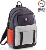 Kuprinė MR AMSTERDAM RIDER GREY, RPET, 47 cm, 3 skyrių