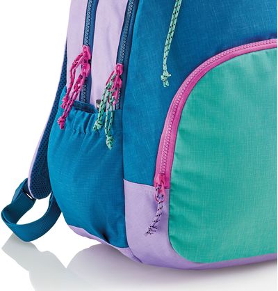 Kuprinė MR BERLIN RIDER BLUE, RPET, 42 cm, 3 skyrių