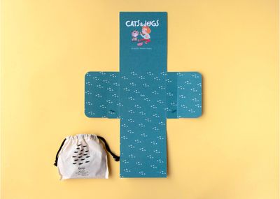 Dėlionė LONDJI CATS & DOGS 24 det.