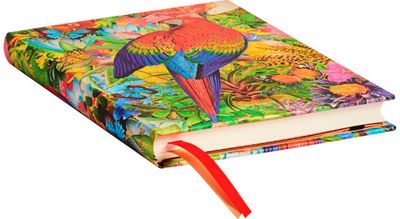 Darbo knyga PAPERBLANKS 18mėn. 2024 liepa - 2025 gruod. Tropical Garden, MIDI, H OR