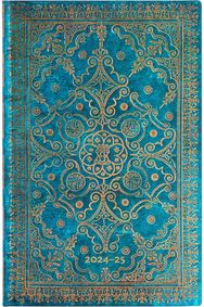 Darbo knyga PAPERBLANKS 18mėn. 2024 liepa - 2025 gruod. Azure, MAXI, VER, flexi