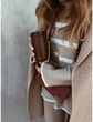 Termo puodelis EQUA CUP BROWN WITH SILVER, 300 ml