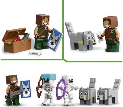 LEGO Minecraft Vilkų Tvirtovė 21261L