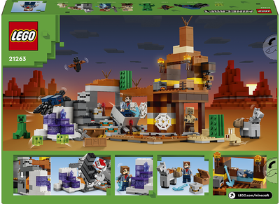 LEGO Minecraft Dykvietės Šachta 21263L
