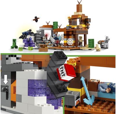 LEGO Minecraft Dykvietės Šachta 21263L