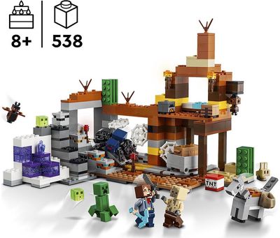 LEGO Minecraft Dykvietės Šachta 21263L