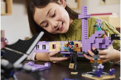 LEGO Minecraft Enderio Drakonas Ir Pabaigos Laivas 21264L