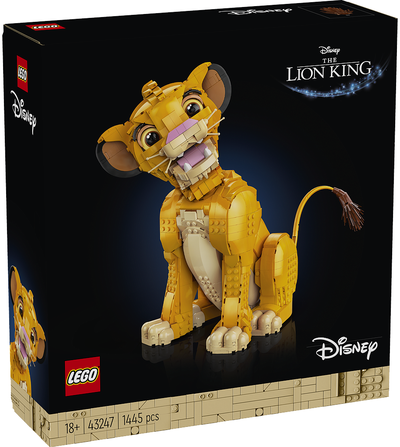 LEGO Disney Jaunasis liūtas karalius Simba 43247L