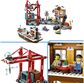 LEGO City Pajūrio Uostas Su Krovininiu Laivu 60422L