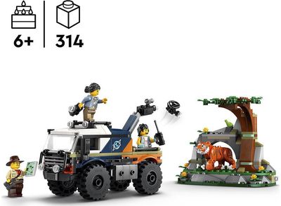 LEGO City Džiunglių Tyrinėtojo Visureigis Sunkvežimis 60426L