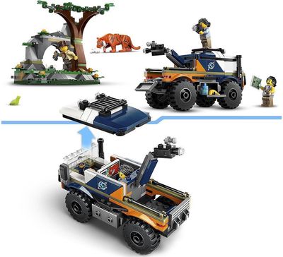 LEGO City Džiunglių Tyrinėtojo Visureigis Sunkvežimis 60426L