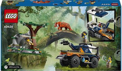 LEGO City Džiunglių Tyrinėtojo Visureigis Sunkvežimis 60426L