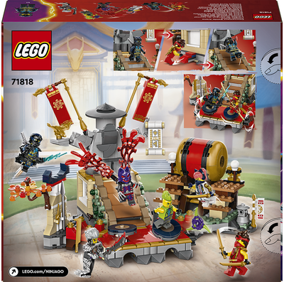 LEGO Ninjago Turnyro Kovų Arena 71818L