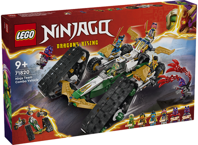 LEGO Ninjago Nindzių Komandos Kombinuotoji Transporto Priemonė 71820L