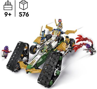 LEGO Ninjago Nindzių Komandos Kombinuotoji Transporto Priemonė 71820L