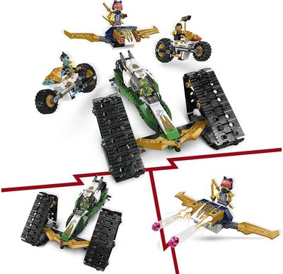 LEGO Ninjago Nindzių Komandos Kombinuotoji Transporto Priemonė 71820L