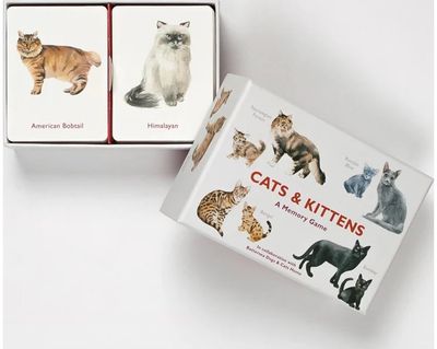 Stalo žaidimas Cats & Kittens a memory game (EN)