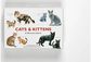 Stalo žaidimas Cats & Kittens a memory game (EN)
