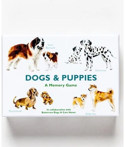 Stalo žaidimas Dogs & Puppies A Memory Game (EN)