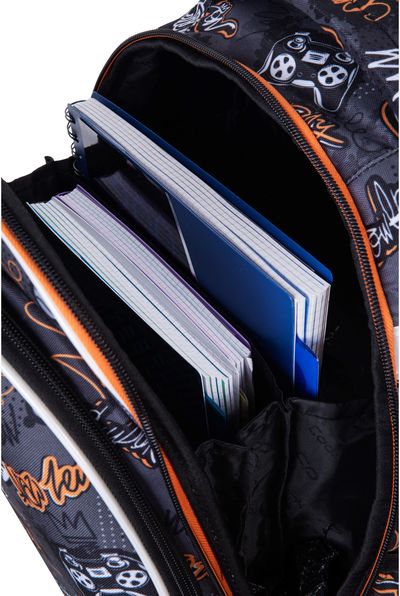 Forminė kuprinė Turtle GAMER, 38 cm