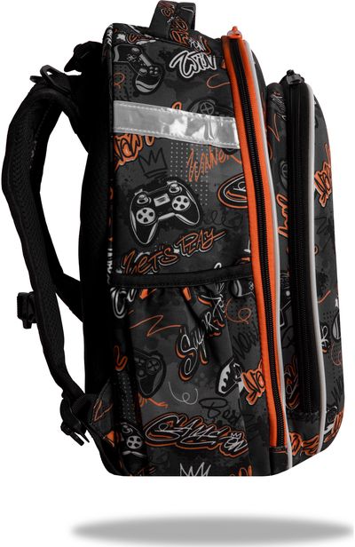 Forminė kuprinė Turtle GAMER, 38 cm