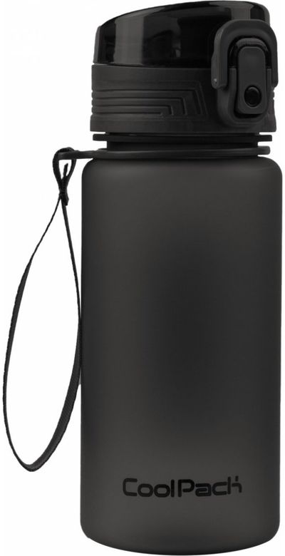 Plastikinė gertuvė CP RPET BLACK, 400 ml