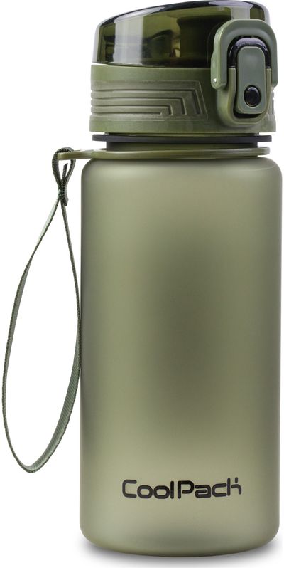 Plastikinė gertuvė CP RPET OLIVE, 400 ml