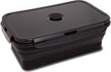 Silikoninė pietų dėžutė CP RPET BLACK, 1200 ml