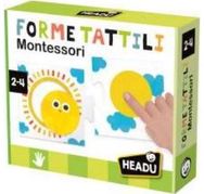 Mokomasis žaidimas HEADU Montessori Tactile Shapes MU
