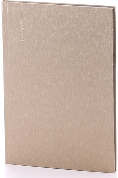 Darbo knyga QUADRO BALACRON 2024, 20X14 flex gold tango (savaitė ir užrašai atva rte)