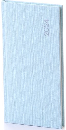 Darbo knyga LADY BALACRON 2024 A6 light blue nomad