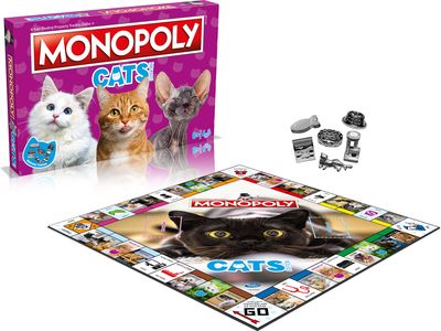 Stalo žaidimas MONOPOLY CATS&nbsp;(EN)