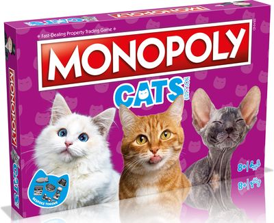 Stalo žaidimas MONOPOLY CATS&nbsp;(EN)